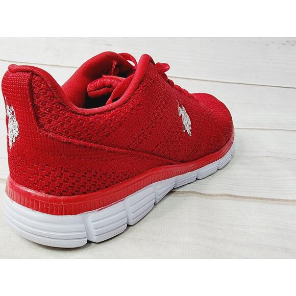 U.S. Polo Assn. Mesh Red Running Women's Shoe Size 6 - Picture 11 of 16